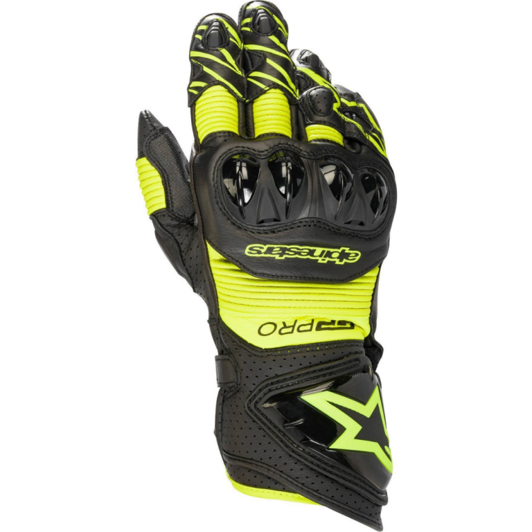 Luva Alpinestars Gp Pr R Preta E Amarela Fl Or Jr Speed Racing