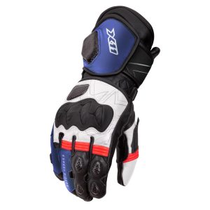 LUVA X11 RACER 2 - Azul vermelha e branca
