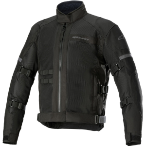 JAQUETA CORDURA ALPINESTARS CROSSHILL AIR WATERPROOF - Preta