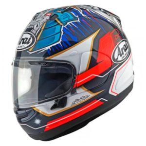 CAPACETE ARAI RX-7V EVO PEDROSA SHOGUN - Azul Branco e Vermelho