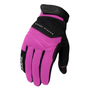 LUVA X11 FEMININA CANO CURTO NITRO WIN - Rosa e Preta