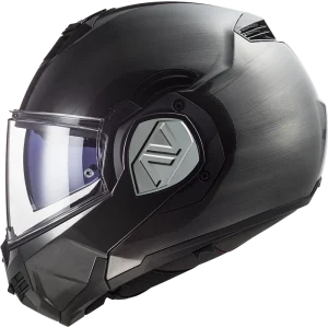 CAPACETE LS2 FF906 ADVANT MONOCOLOR JEANS GLOSS ESCAMOTEÁVEL - Titanium Brilhante