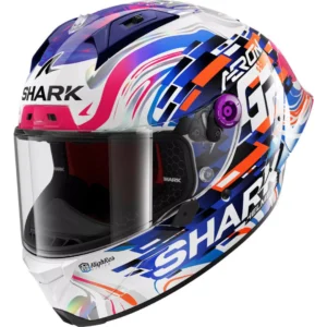 CAPACETE SHARK AERON-GP REP ZARCO GP FRANCE DVB - Colorido